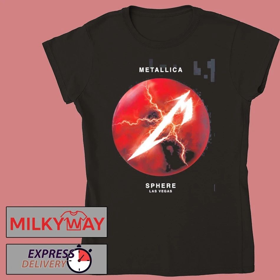 Metallica Life Burns Faster Live At Sphere Las Vegas 2026 On October T-Shirt