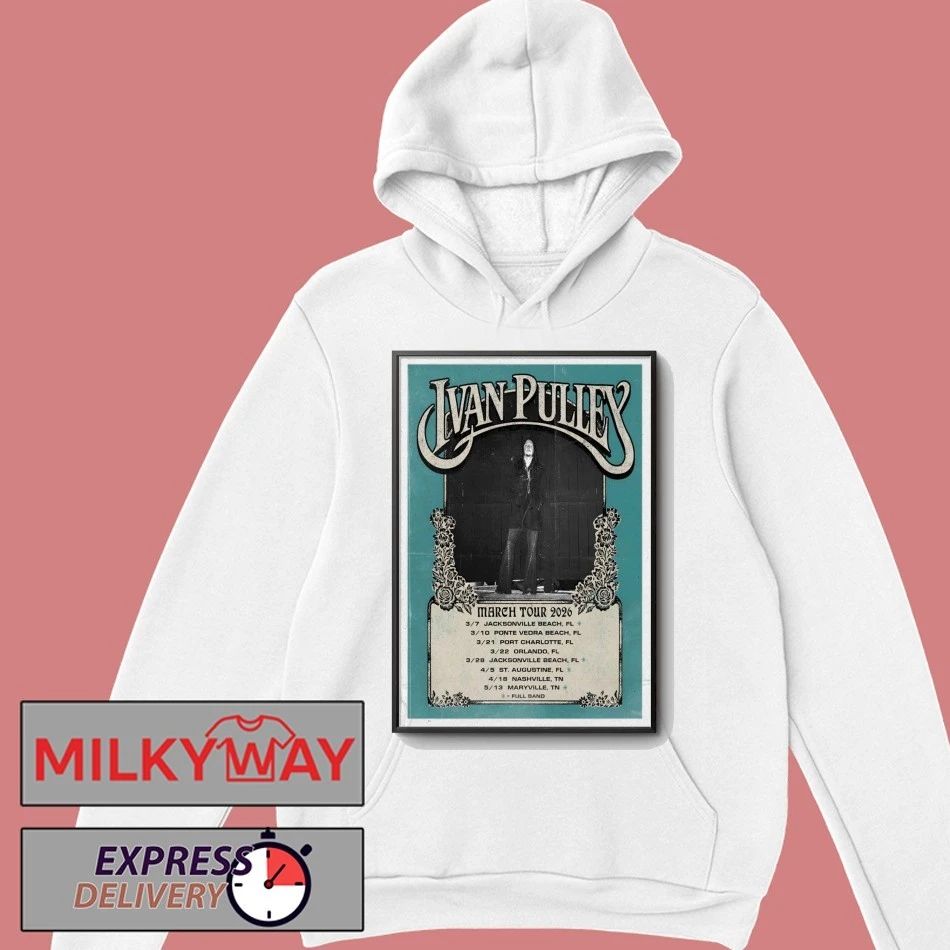 Ivan Pulley March 2026 Tour Poster shirt