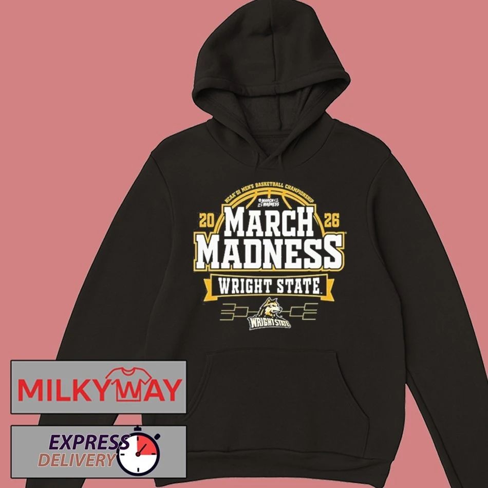Wright State Raiders March Madness 2026 NCAA Division I Men’s Basketball Championship shirt