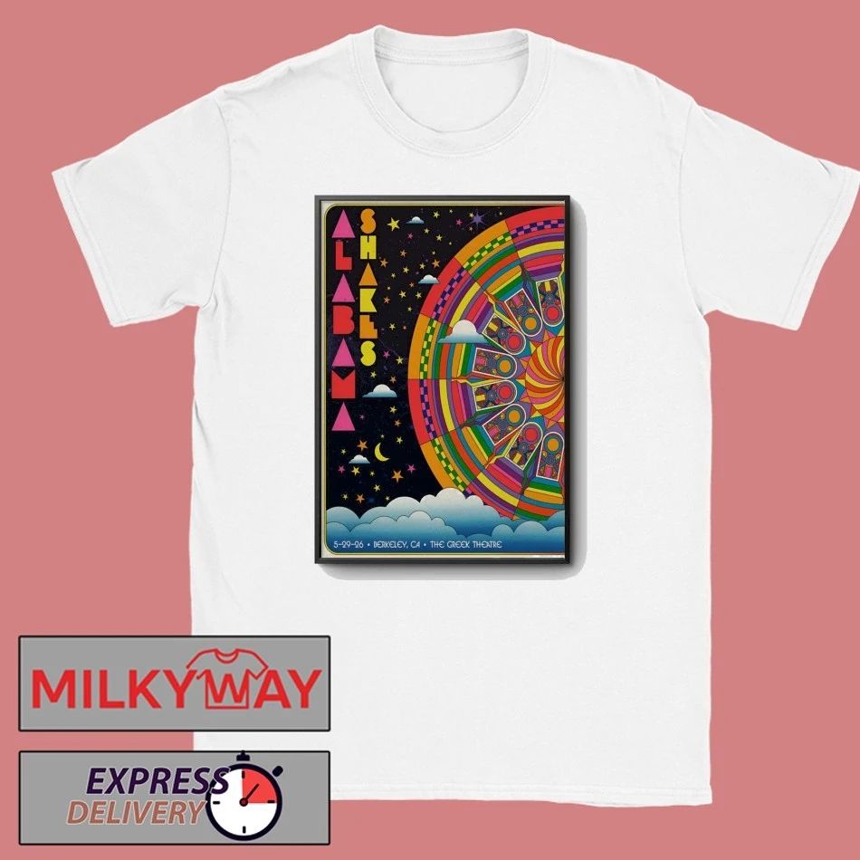 Alabama Shakes 5 29 2026 Berkeley CA Poster shirt