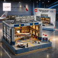 American Airlines 100th Anniversary LEGO Limited Edition Hangar Building Block Set