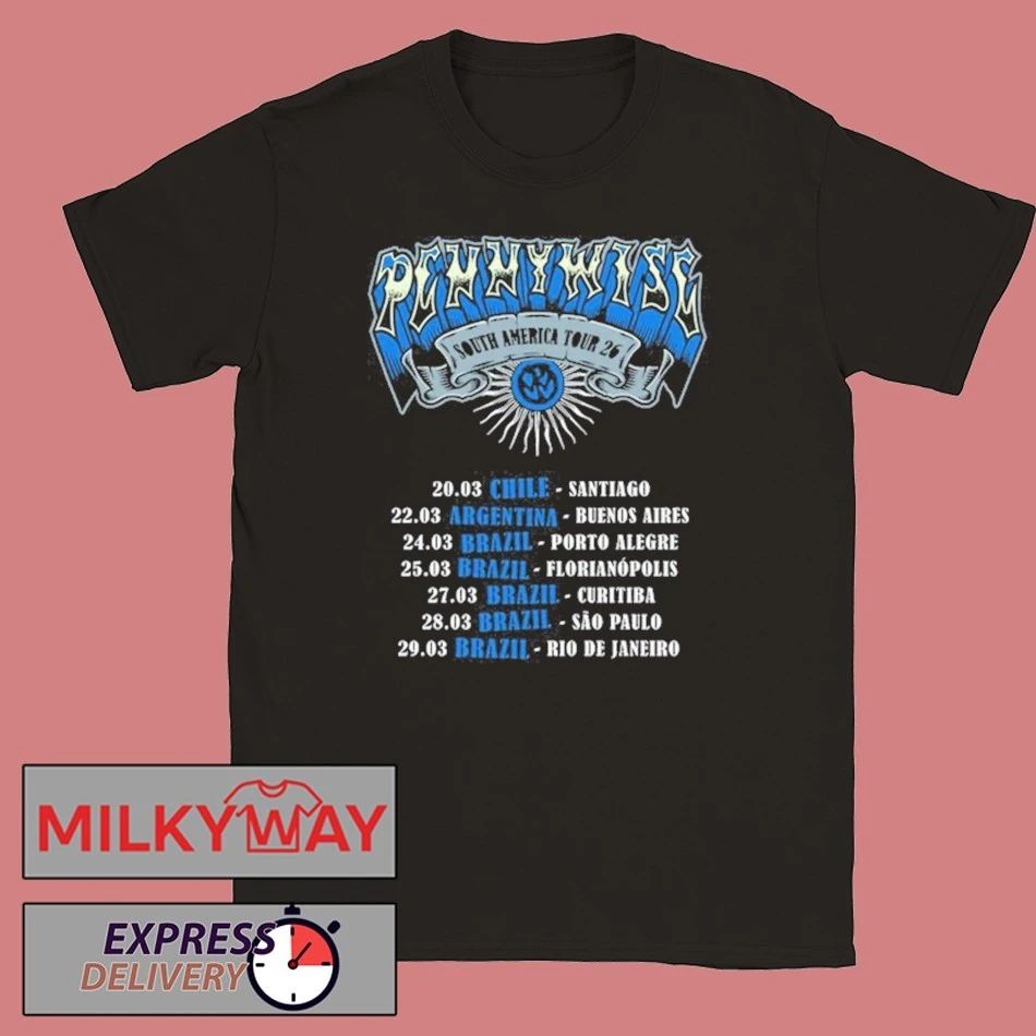 2026 Pennywise South America Tour Shirt