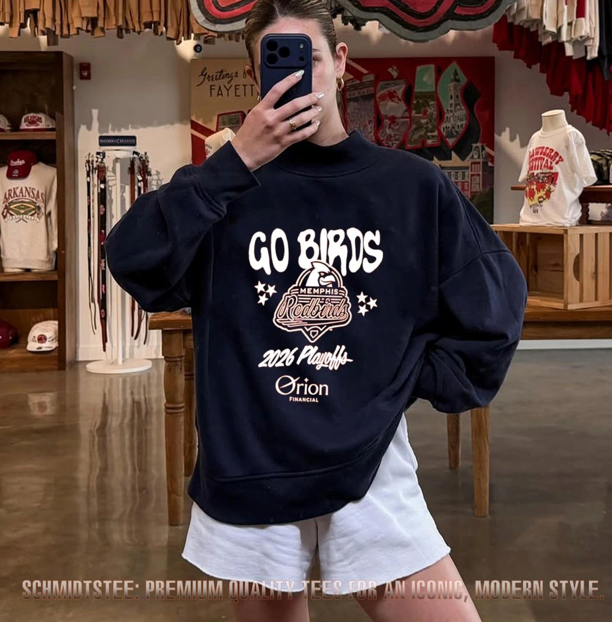 Memphis Redbirds Go Virds 2026 Playoffs shirt