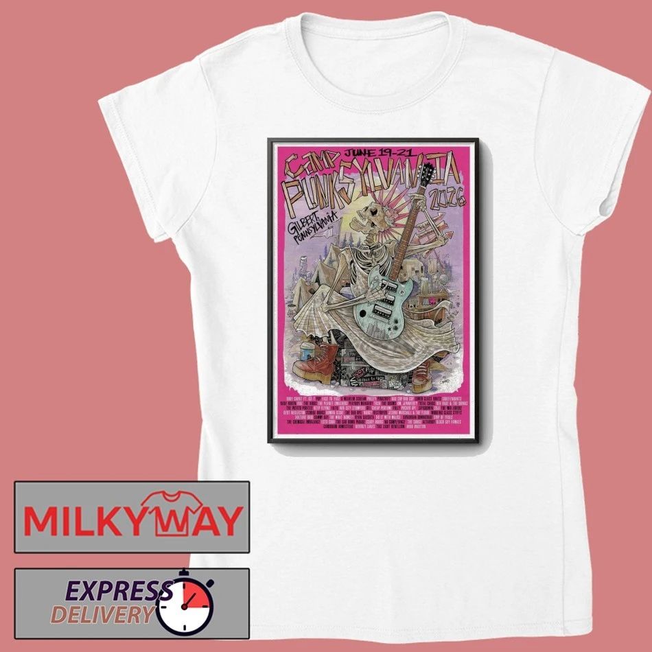 Camp Punksylvania West End Fairgrounds In Gilbert PA Jun 19-21 2026 Poster shirt