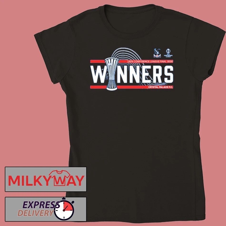 Crystal Palace 2026 UEFA Conference League Winners T-Shirt