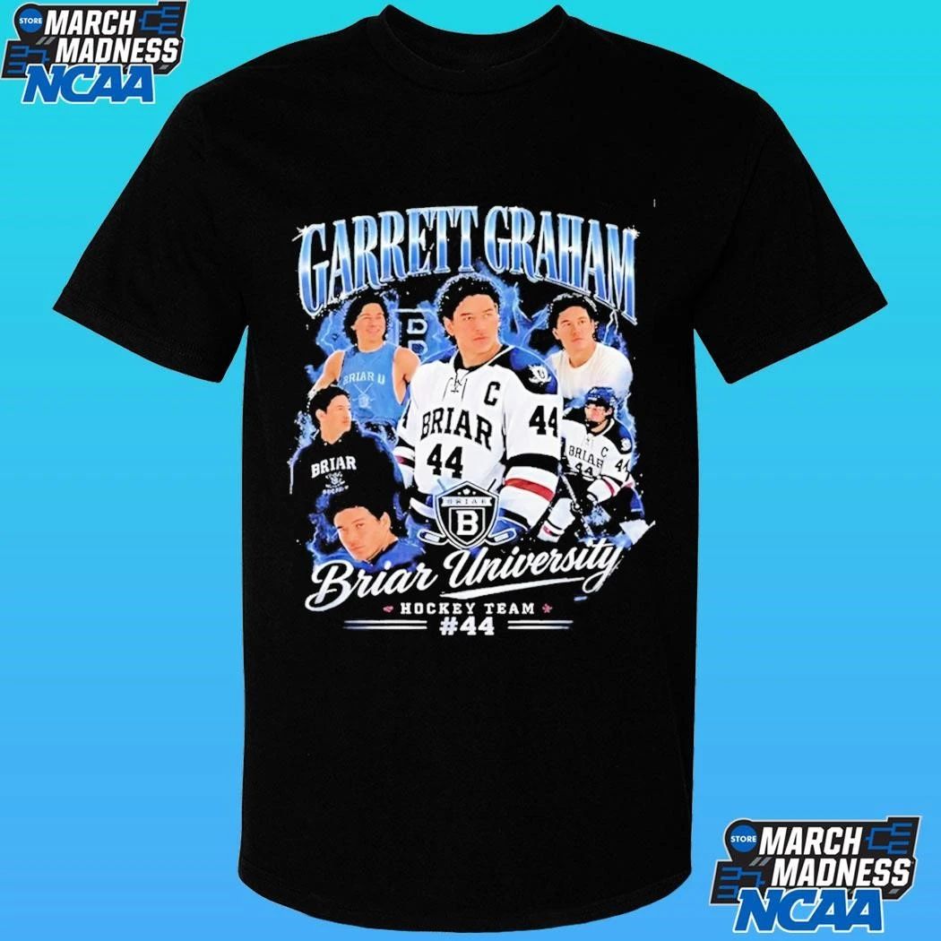 Garrett Graham Briar University 44 Hockey Team Graphic Shirt