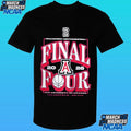 Arizona Wildcats 2026 Ncaa Men’s Basketball Tournament March Madness Final Four Shirt