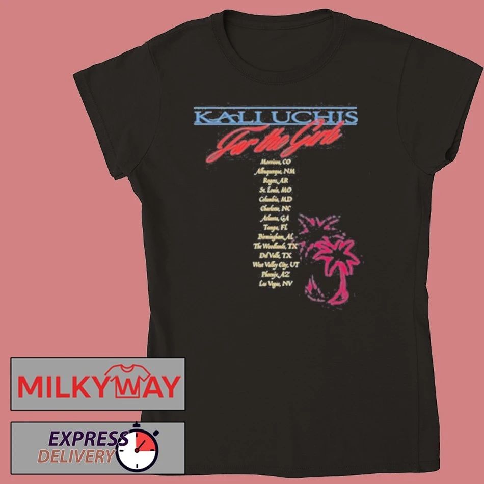 LIMITED Kali Uchis Tour 2026 For The Girls shirt