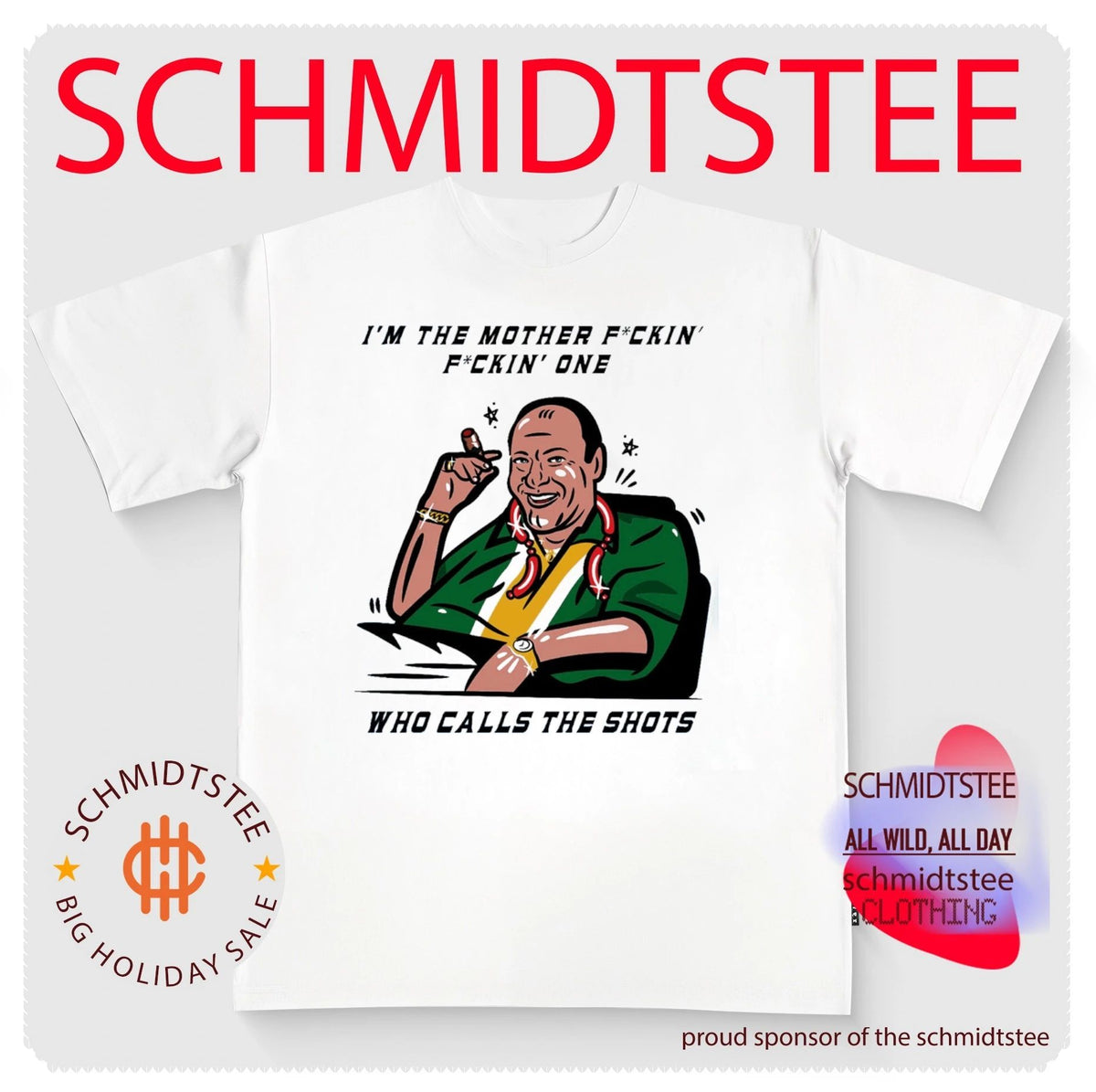 Tony Soprano I’m the Mother Fckin’ One Who Calls the Shots shirt