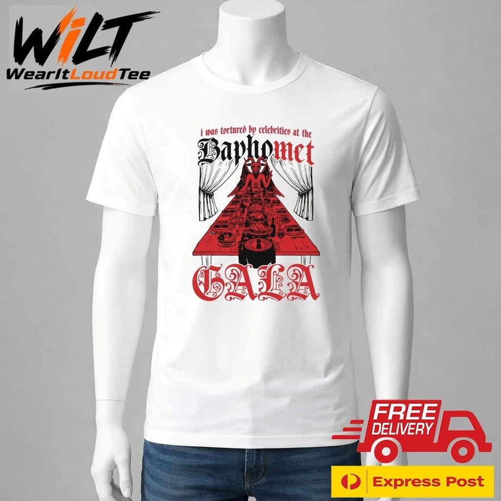 I Was Tortured By Celebrities At The Baphomet Gala Shirt