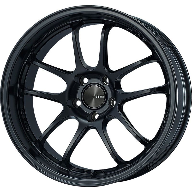 Enkei PF01EVO Black 18×10.5 | 5×120 (489-8105-1222BK)