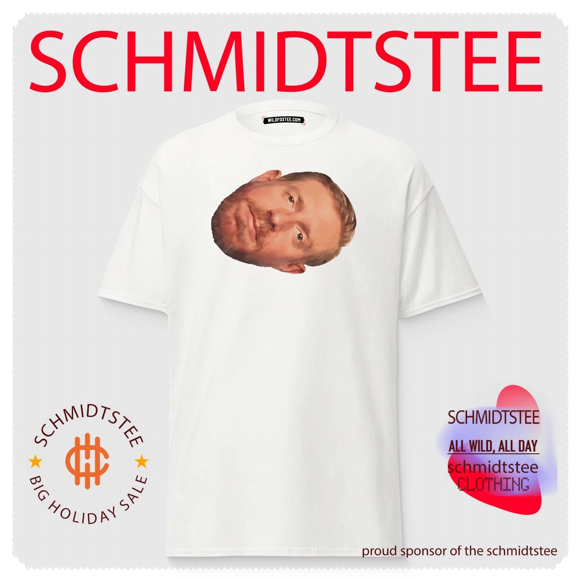 Orange Cassidy big face shirt