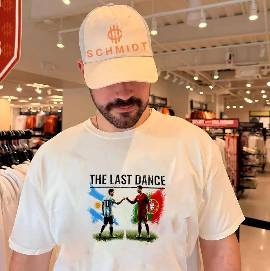 The Last Dance Messi and Ronaldo graphic shirt