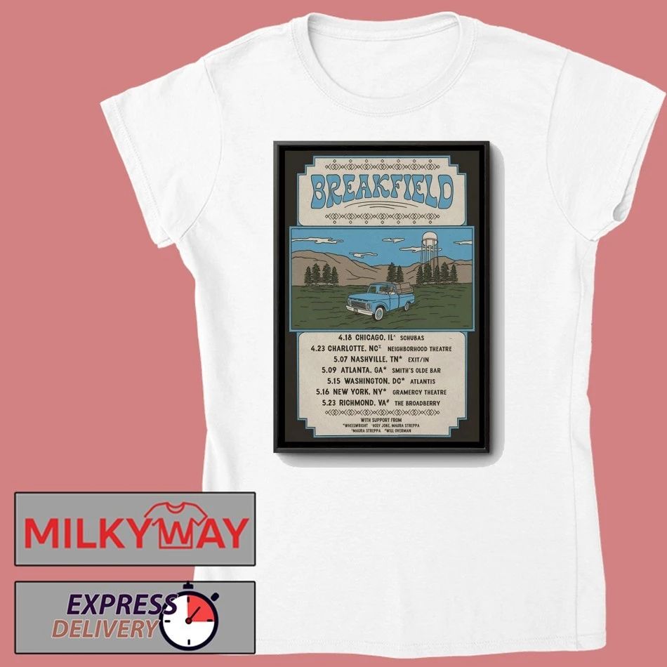 Breakfield Poster Spring Tour 2026 shirt