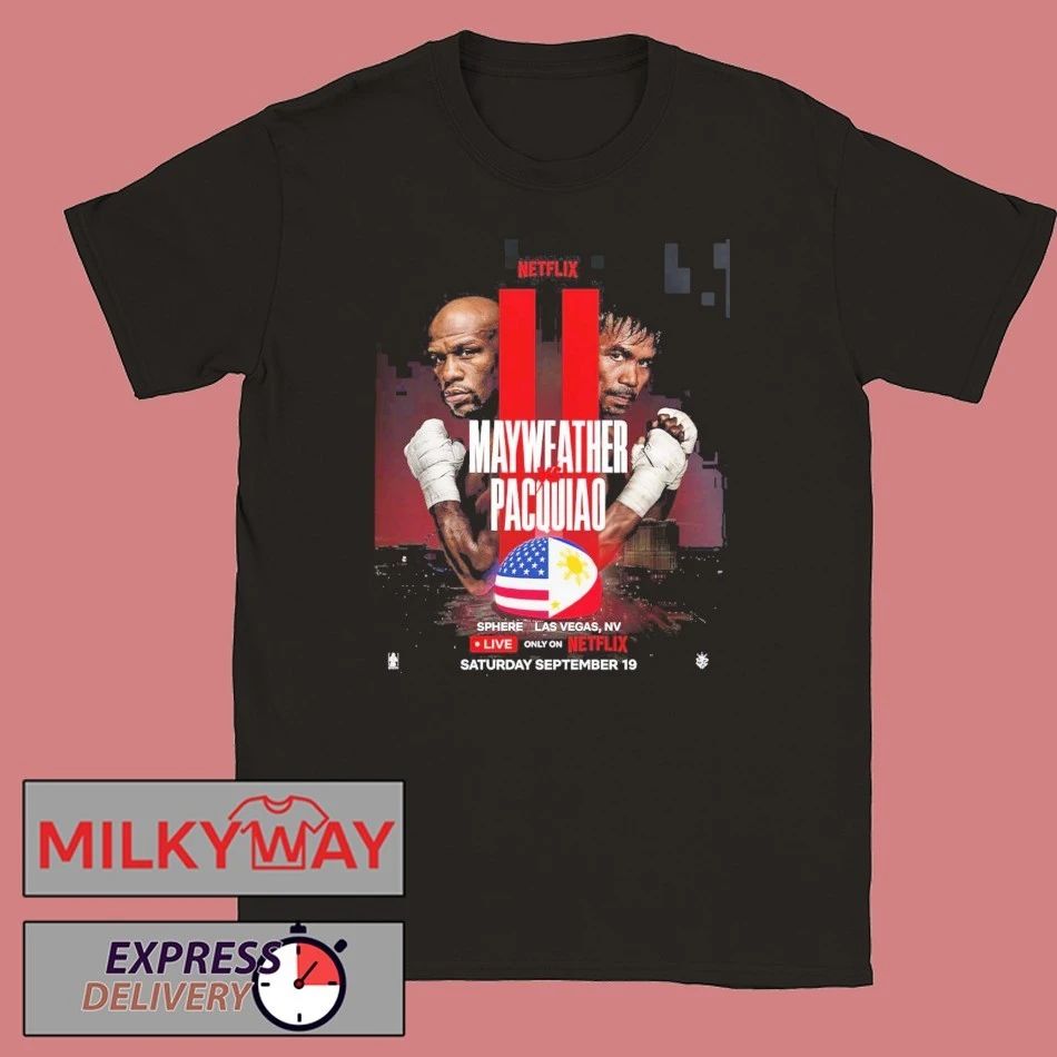 Floyd Mayweather Vs Manny Pacquiao Professional Boxing Match At Sphere Las Vegas On September 19 2026 T-Shirt