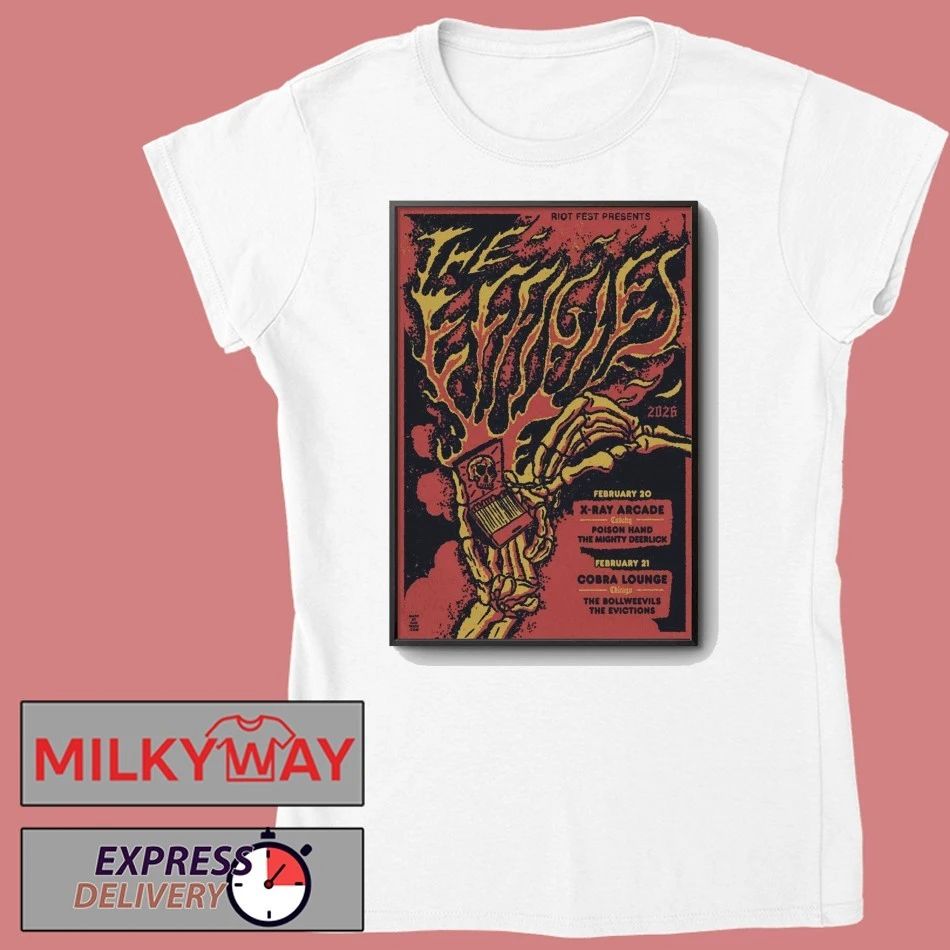 The Effigies February 21 2026 At Cobra Lounge Show Poster shirt
