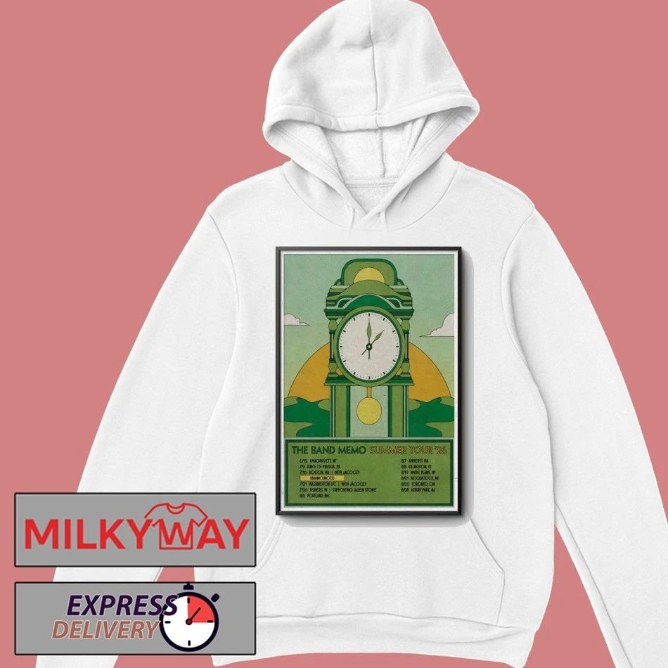 LIMITED Poster The Band Memo Summer Tour 2026 shirt
