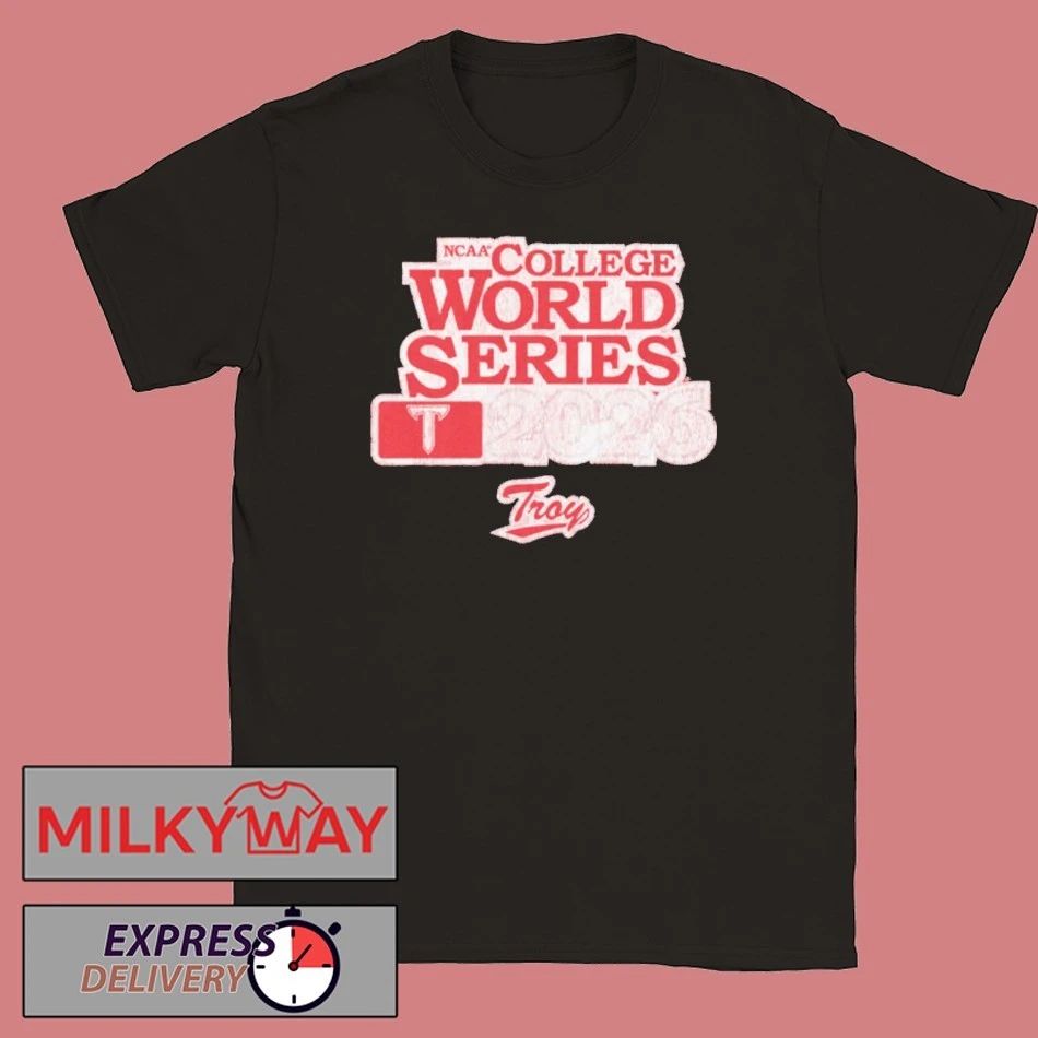 Troy Baseball 2026 College World Series Shirt