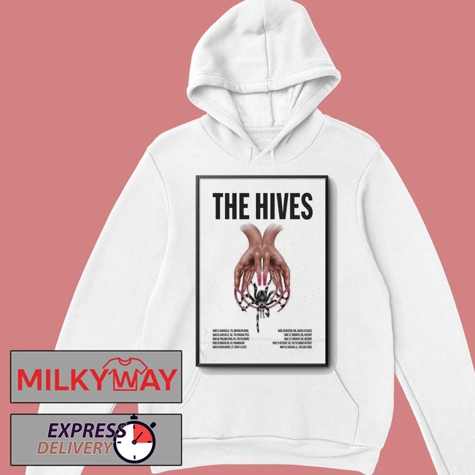 The Hives Chicago Tour 2026 Poster shirt