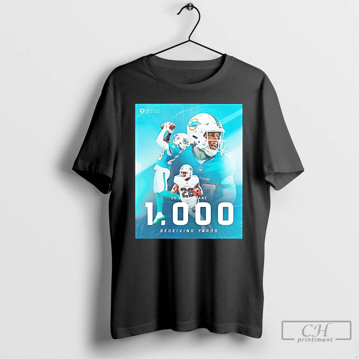 Classic Devon Achane 1000 Receiving Yards T Shirts