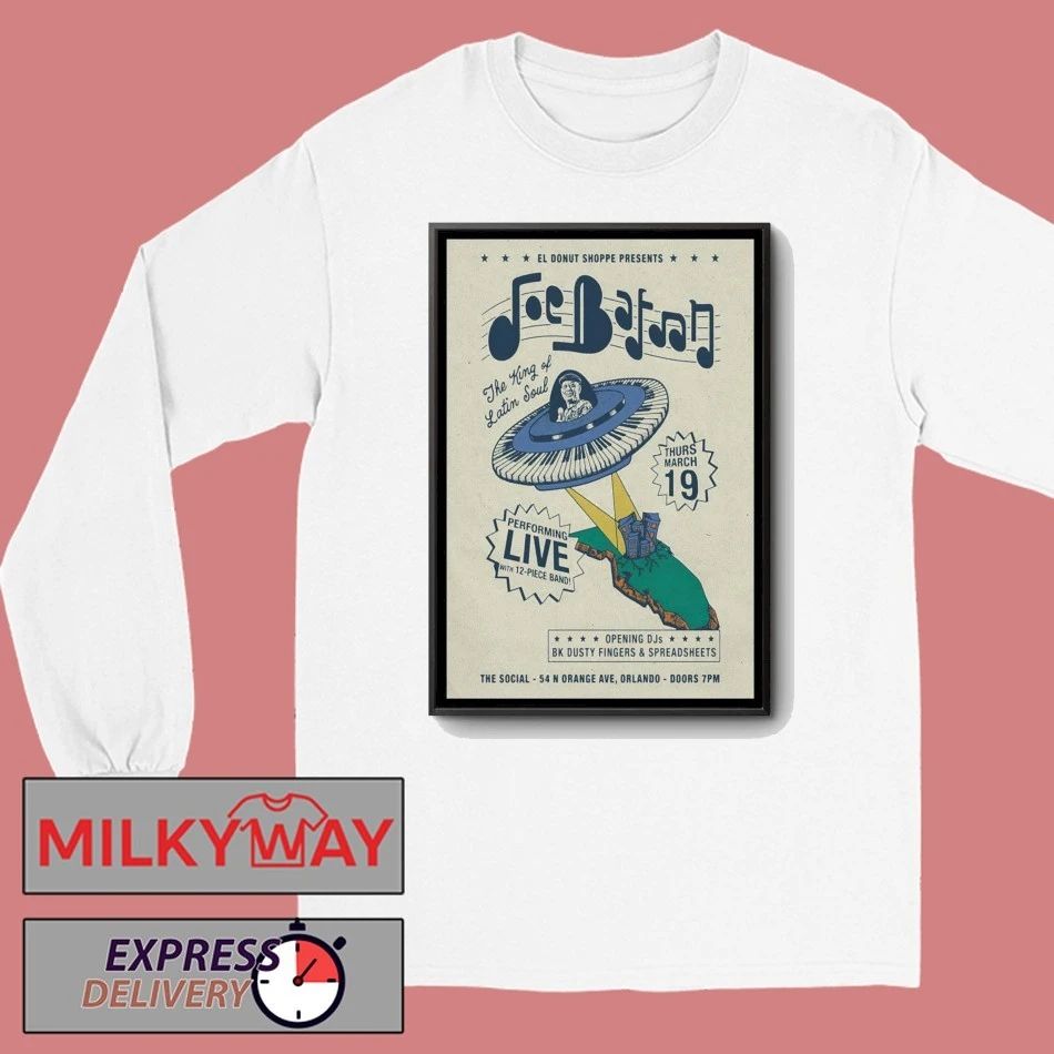 Joe Bataan Orlando FL On Mar 19 2026 Tour Poster shirt