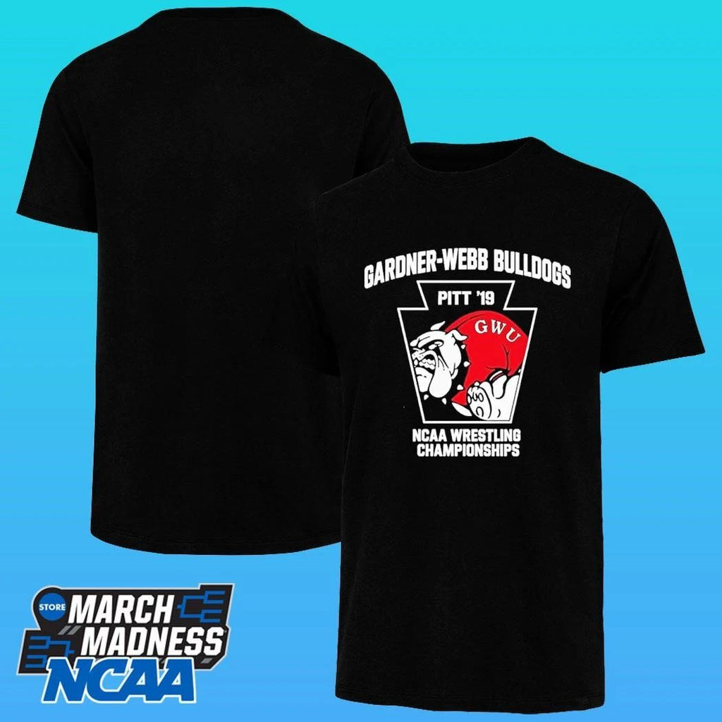 Gardner Webb Bulldogs Pitt 19 Ncaa Wrestling Championship Shirt