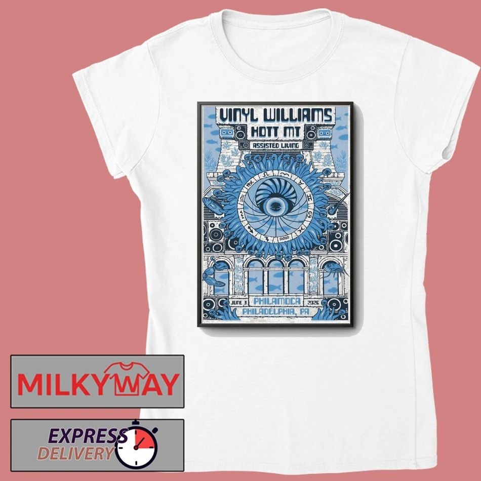 Vinyl Williams PhilaMOCA in Philadelphia PA Jun 3 2026 Poster shirt