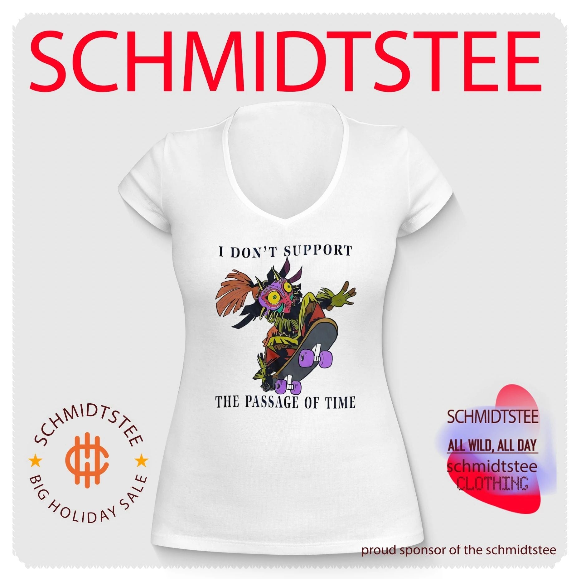 I don’t support the passage of time shirt