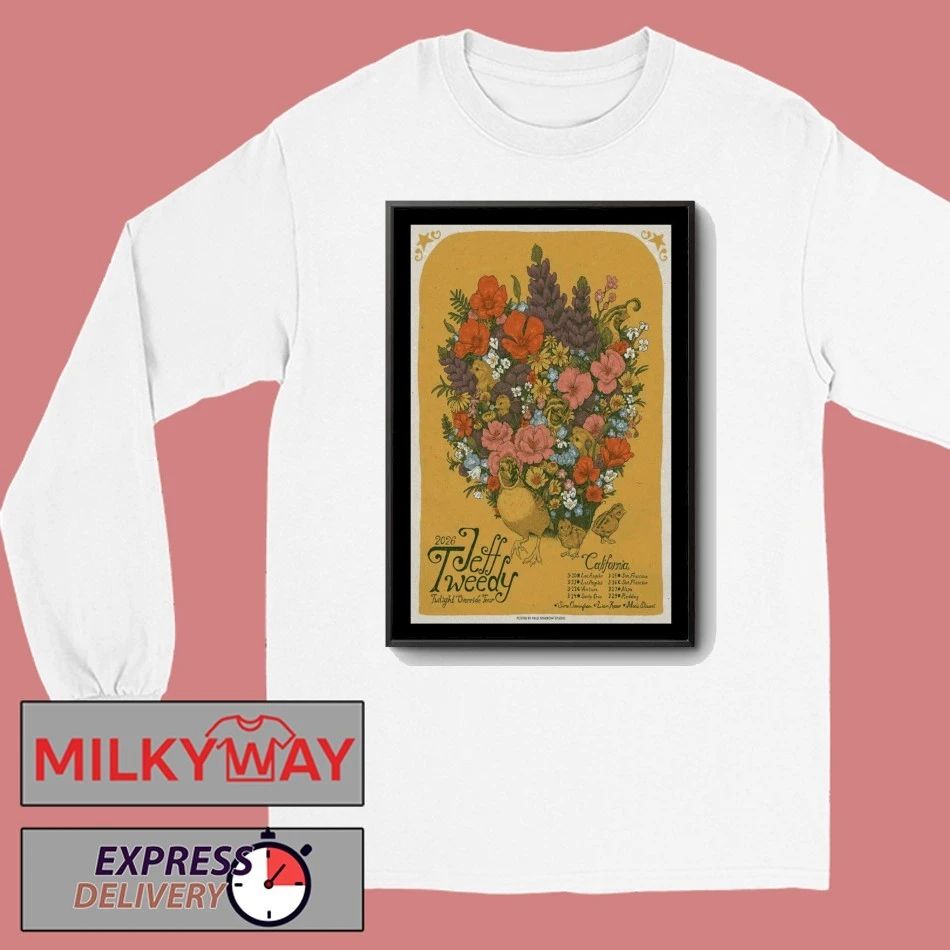 Jeff Tweedy Twilight Override Tour 2026 Poster shirt