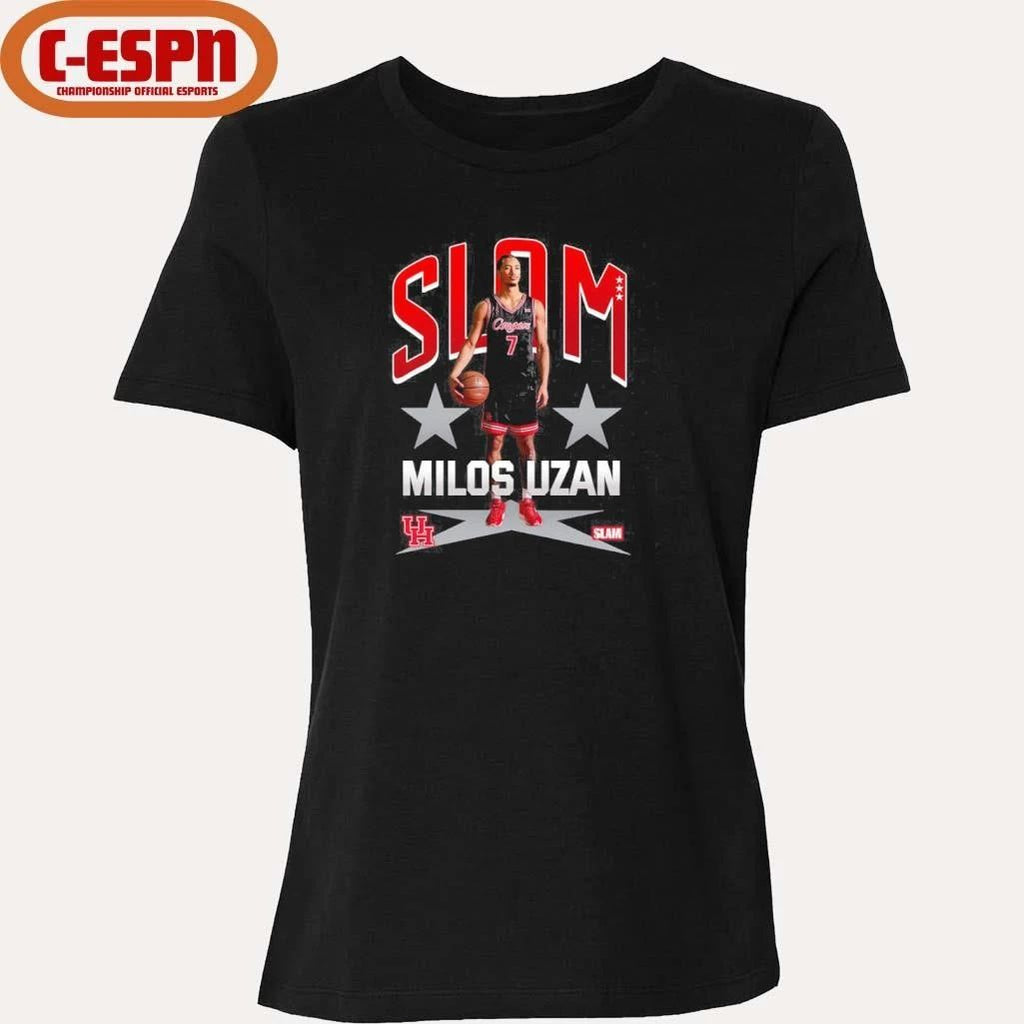 SLAM Houston Men’s Basketball Milos Uzan Remix Shirt