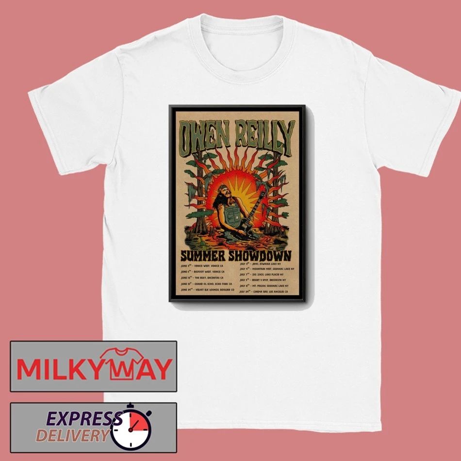 Owen Reilly Summer Showdown 2026 Poster shirt