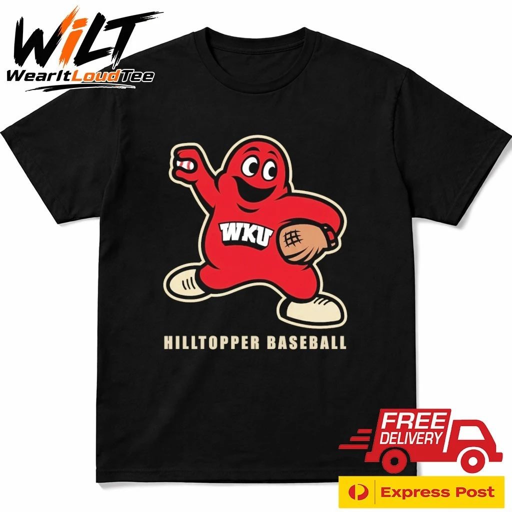 WKU Western Kentucky Hilltoppers Baseball Shirt