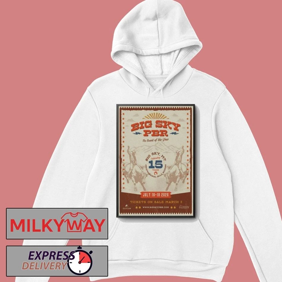 SHOW Big Sky Per July 16-18 2026 Poster Big Sky, MT LIMITED shirt