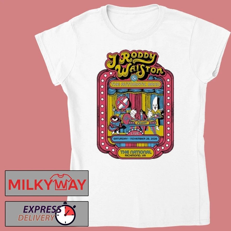 J Roddy Walston Richmond The National 28 November 2026 Shirt