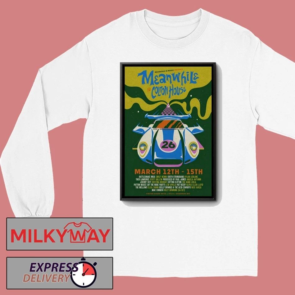 Meanwhile In Music Mar 12-15 2026 In Austin TX Poster shirt