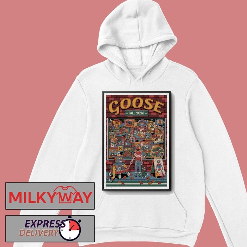 Goose Fall 2026 Tour Dates Poster shirt