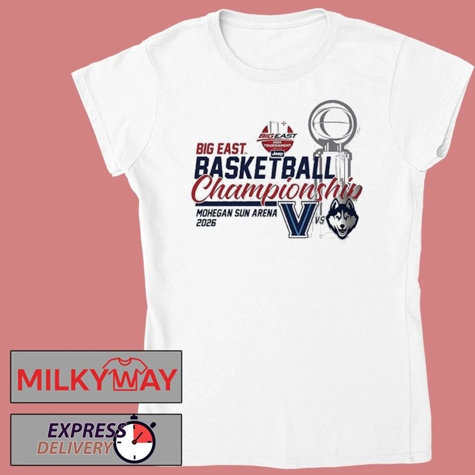 UConn Huskies Champions Big East Conference Tournament Championship 2026 shirt
