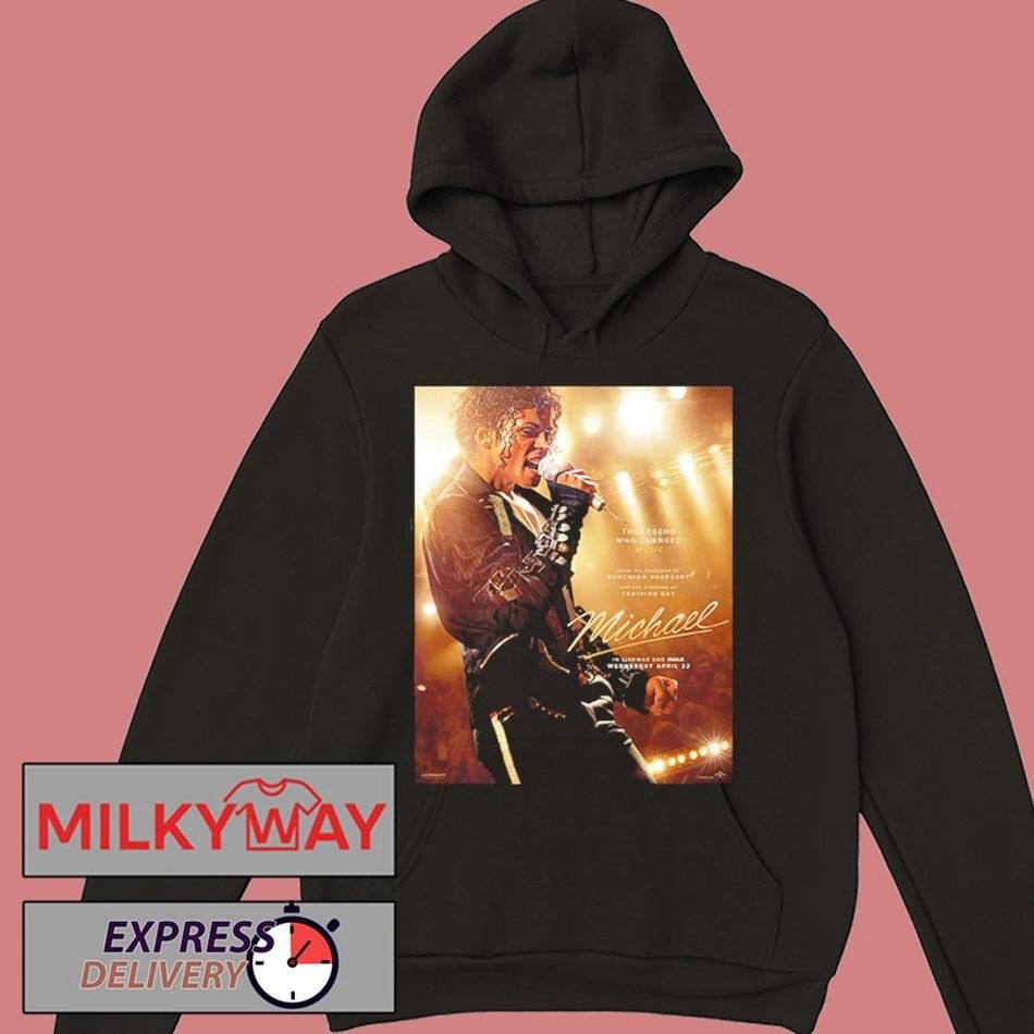 Michael Movie 2026 Michael Jackson The Legend Who Changed Music In Theaters On April 22 2026 shirt