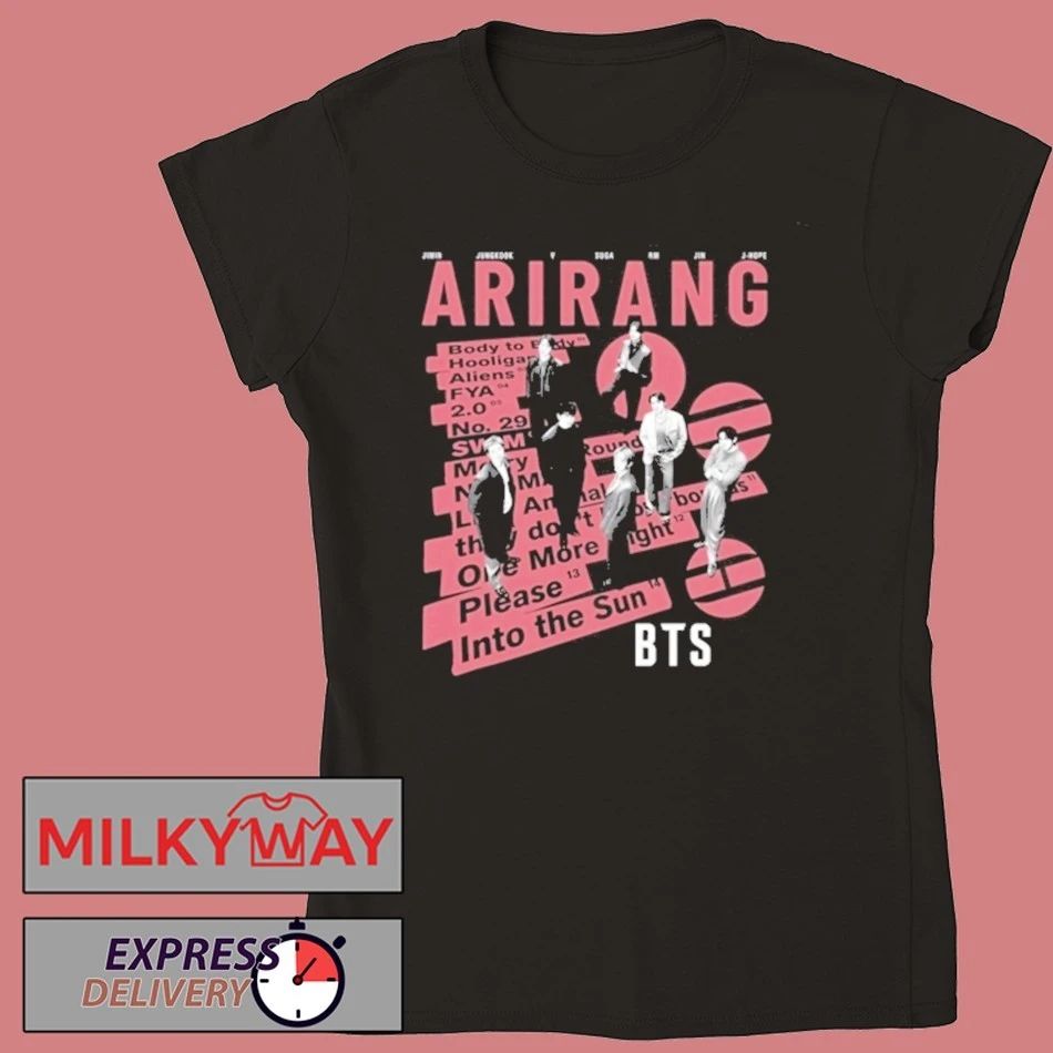 Bangtan 2026 Concert Bts Arirang World Tour Shirt