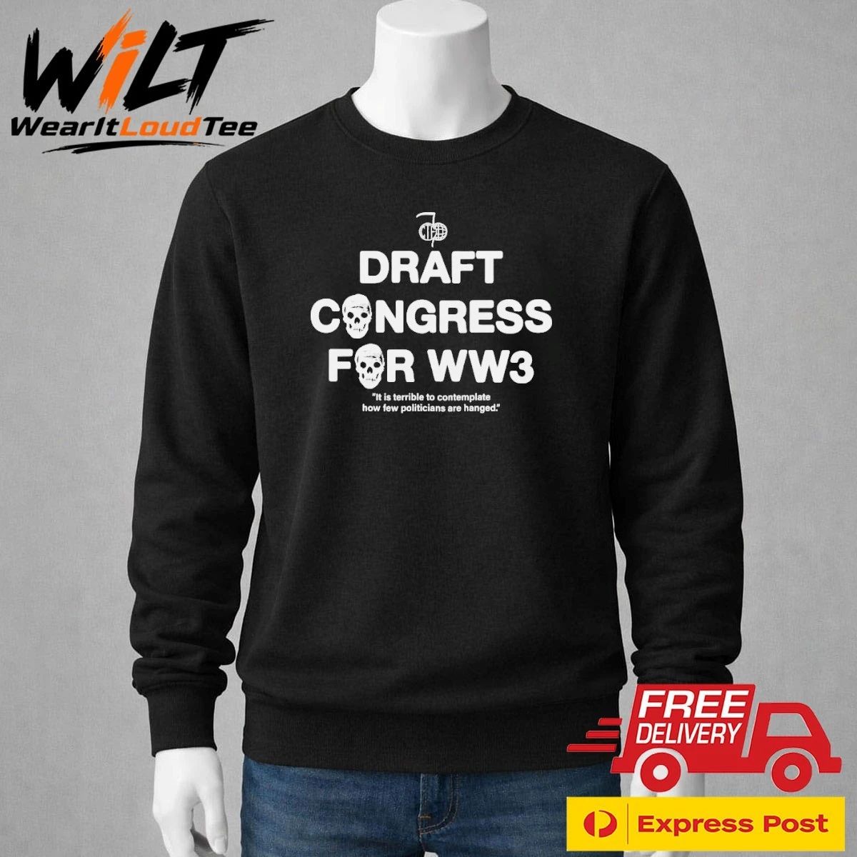 Draft Congress For WW3 Shirt
