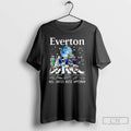 Classic Everton Nil Satis Nisi Optimum Player Across The Street Signature Christmast T Shirts
