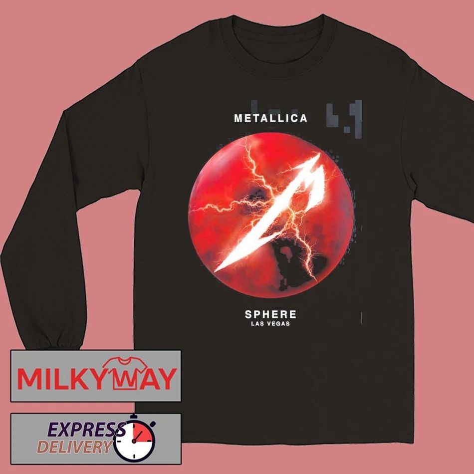 Metallica Life Burns Faster Live At Sphere Las Vegas 2026 On October T-Shirt