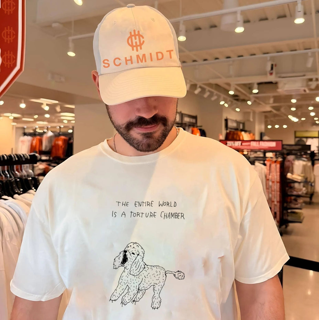 The entire world is a torture chamber dog paint shirt