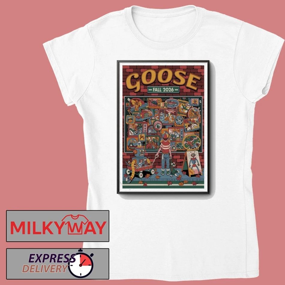 Limited Edition Goose Fall 2026 Tour Poster shirt