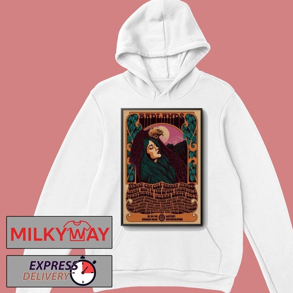 BADLANDS Lottum NL 8 21-8 23 2026 Poster shirt