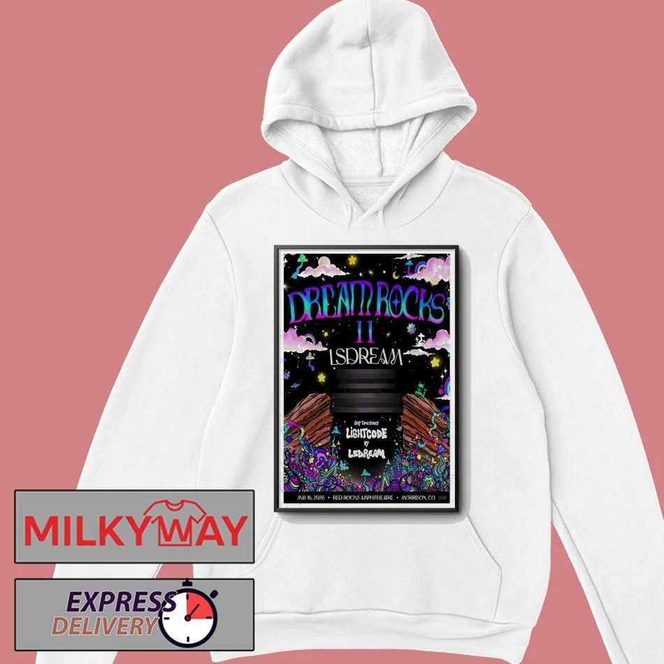 May 16 2026 Tour LSDREAM Red Rocks Poster LSDREAM shirt
