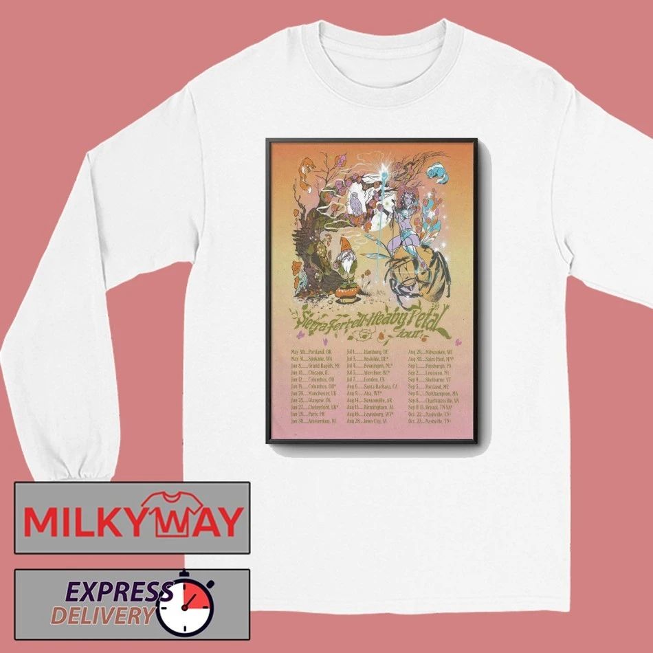 Sierra Ferrell The Heavy Petal Tour 2026 Poster shirt