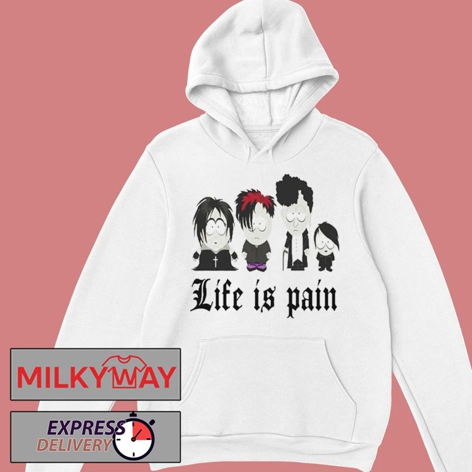 South Park WHITE Goth Shirt