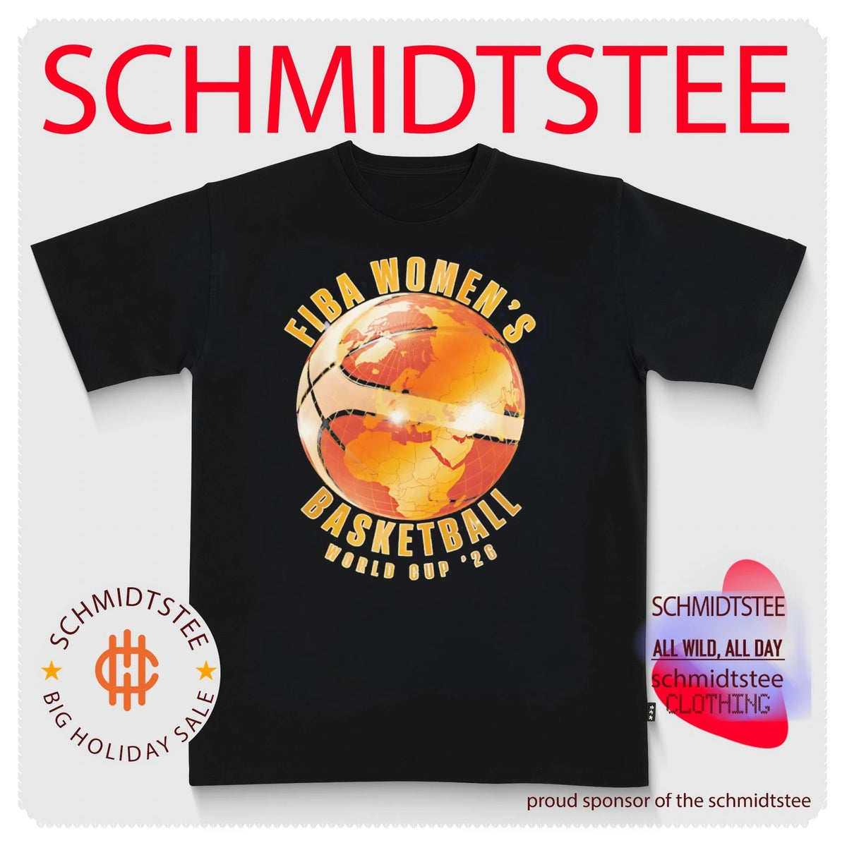 FIBA Women’s Basketball World Cup 2026 Garment shirt