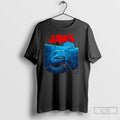 Classic Aws Sharks Horror Movie 1975 Megalodon T Shirts